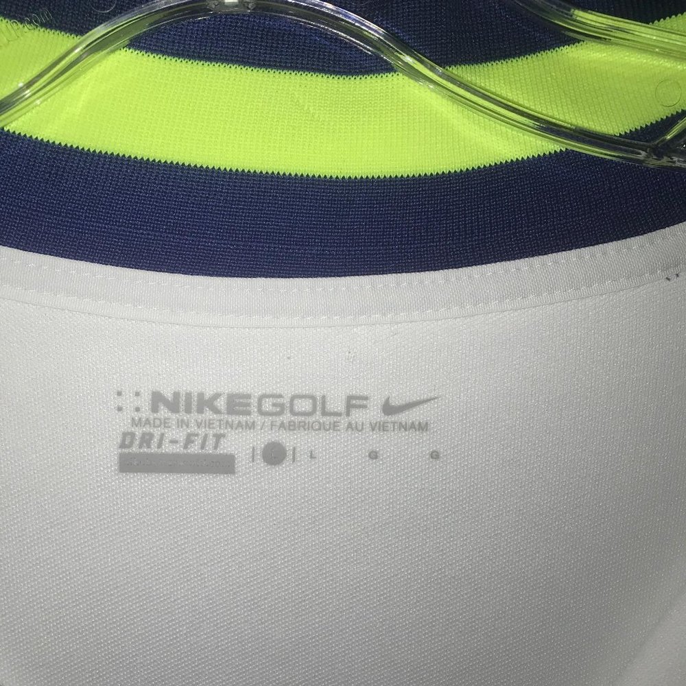 Nike‎ Golf Dri-Fit White Pullover - Picture 7 of 8